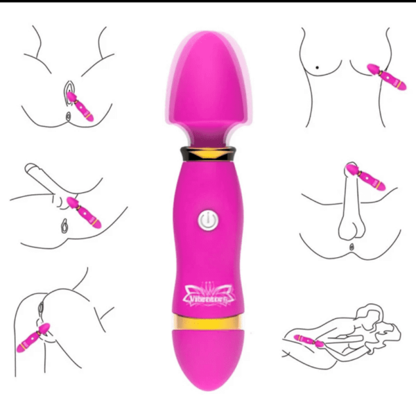 Super AV Mini Vibrating Wand-15% off - Image 6