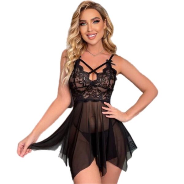 Sexy Lace Nightdress Set