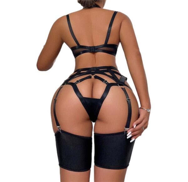 Midnight Mirage Strappy Ensemble - Image 2