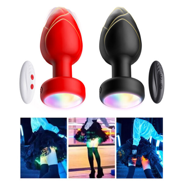 Flash Light Remote Vibrating Butt Plug-10% off - Image 2