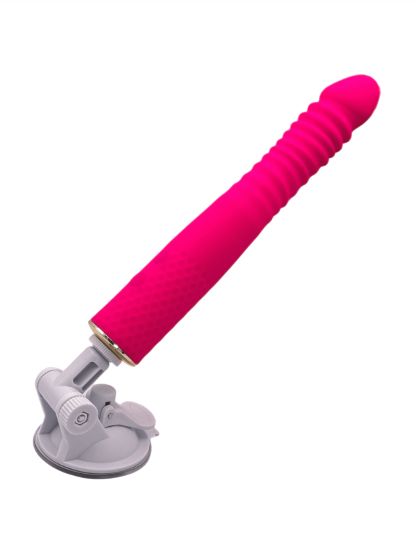 Ripple Thrusting Attachable Vibrating Dildo