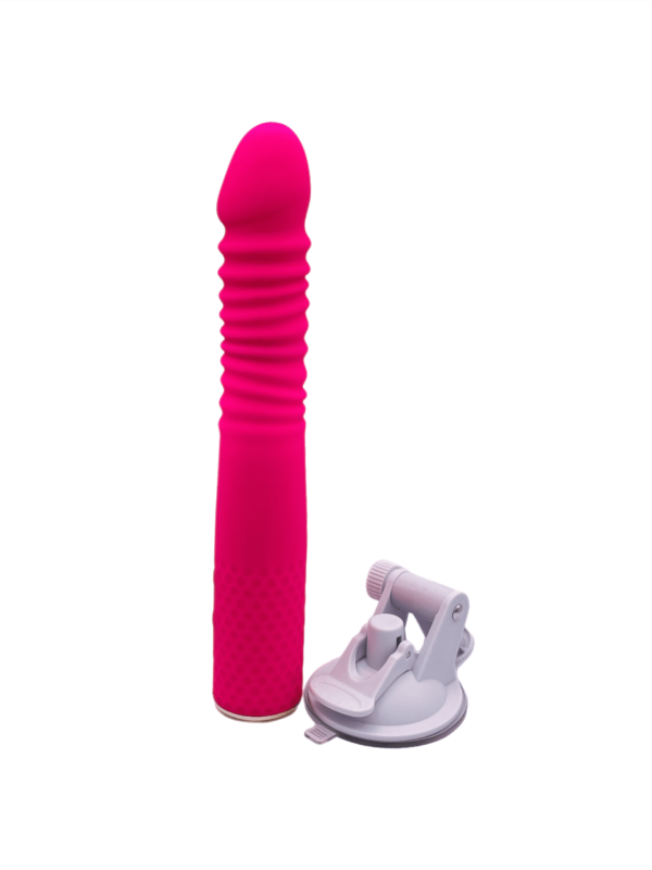 Ripple Thrusting Attachable Vibrating Dildo - Image 6