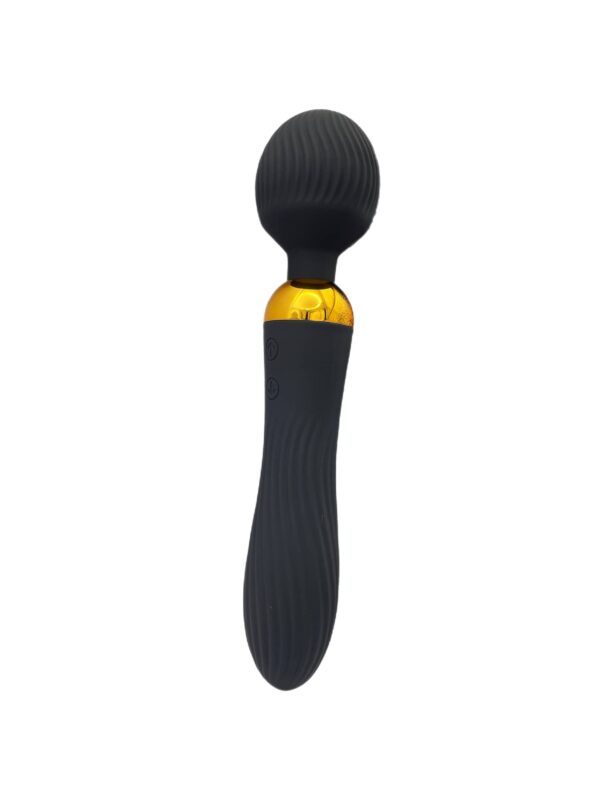 The Black Quiver Massage Wand Vibrator - Image 2