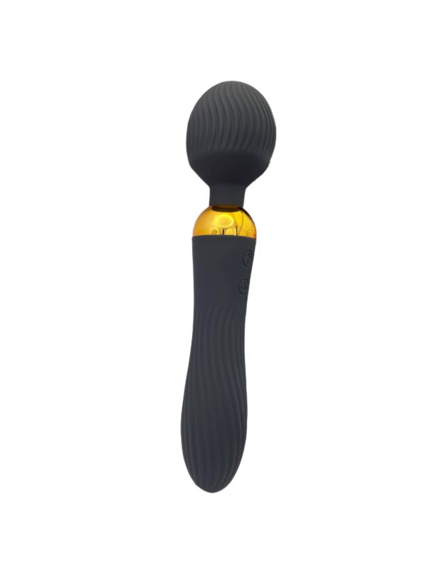 The Black Quiver Massage Wand Vibrator - Image 3