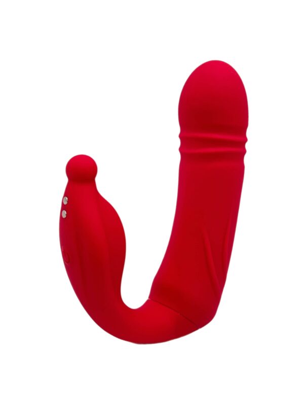 Cherry Red Thruster Wearable Vibrator - Image 2