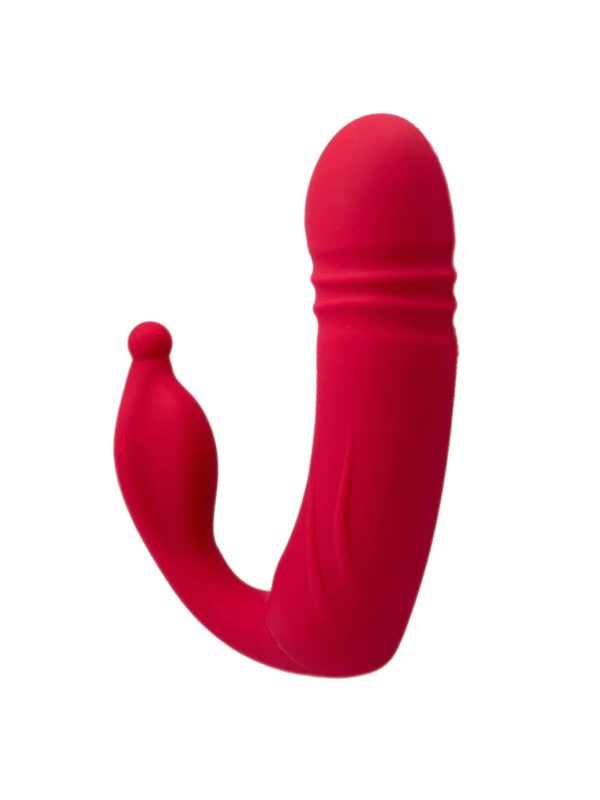 Cherry Red Thruster Wearable Vibrator - Image 3