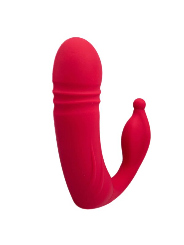 Cherry Red Thruster Wearable Vibrator - Image 4