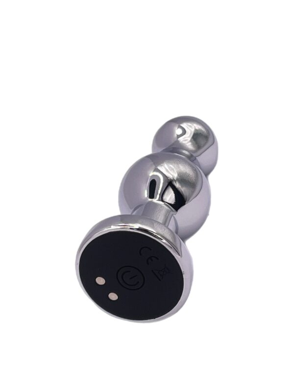 Steel Beaded Vibrating Anal Plug-20% off - Image 3