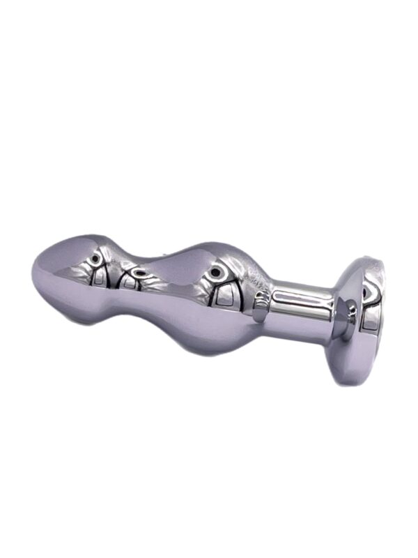 Steel Beaded Vibrating Anal Plug-20% off - Image 2