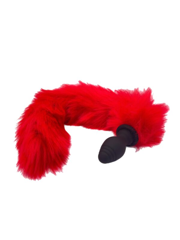 Foxy Red Tail Vibrating Butt Plug